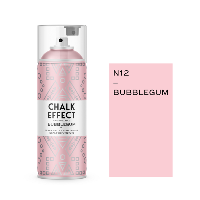Xroma Kimolias se Spray Chalk Effect Bubblegum No 12, 400ml
